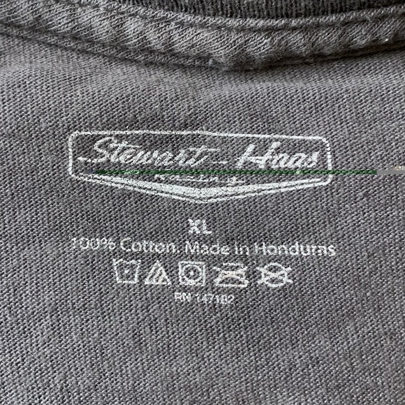 Kevin Harvick Shirt Mens XL Gray NASCAR Busch Racing Double Sided Graphic Tee - Picture 5 of 10